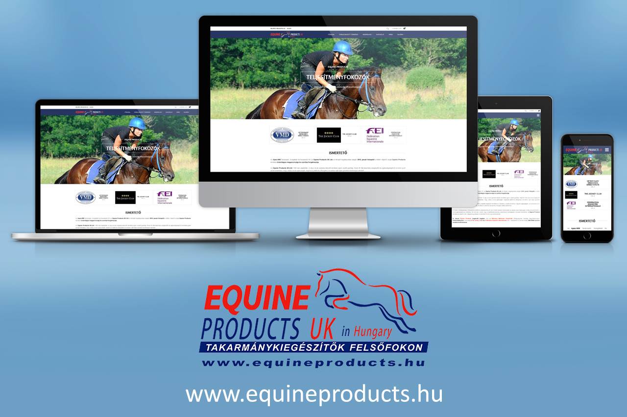 Equineproducts reszponzív webáruház