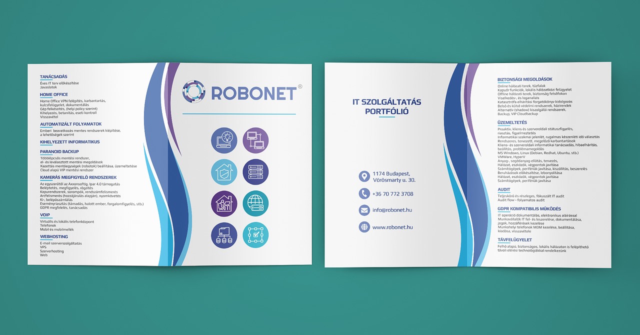 Portfólió - Robonet 1